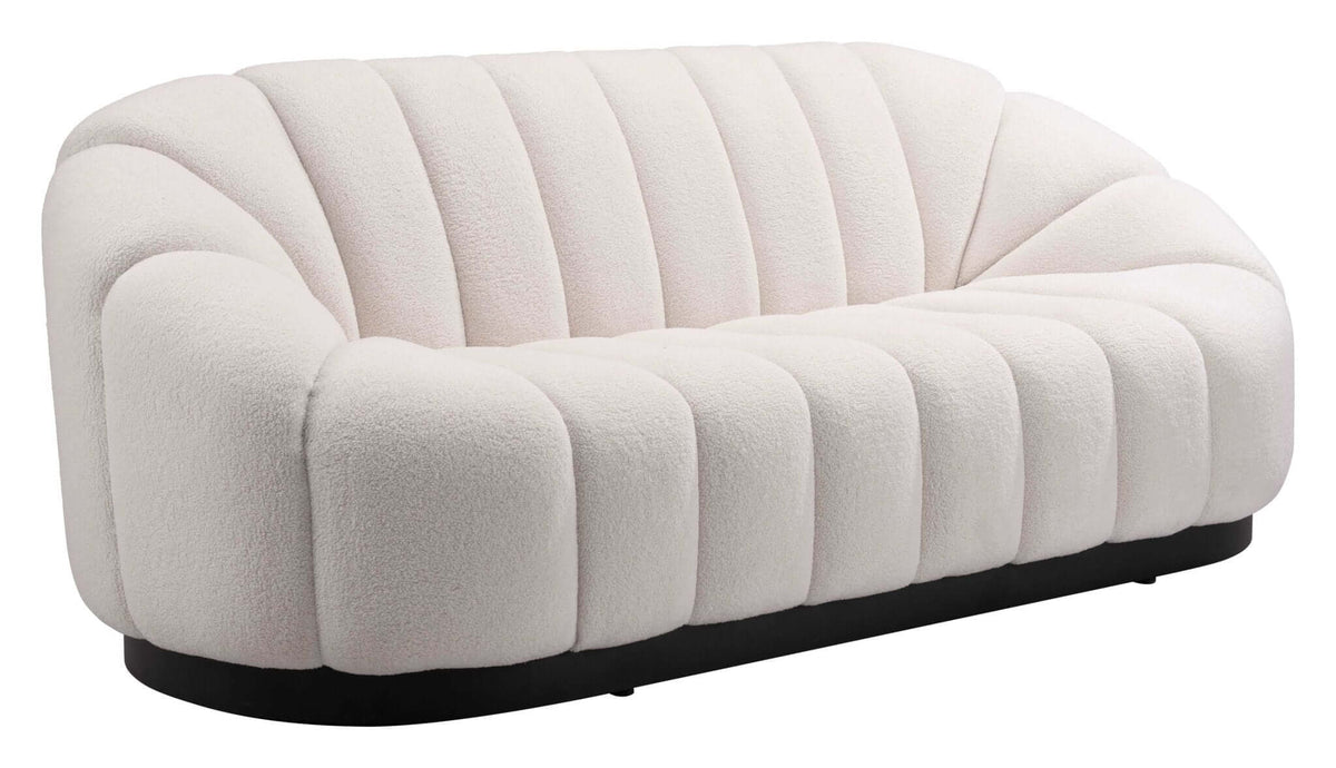 Bhutan Modern Channel Tufted Sofa 85" - Revel Sofa 