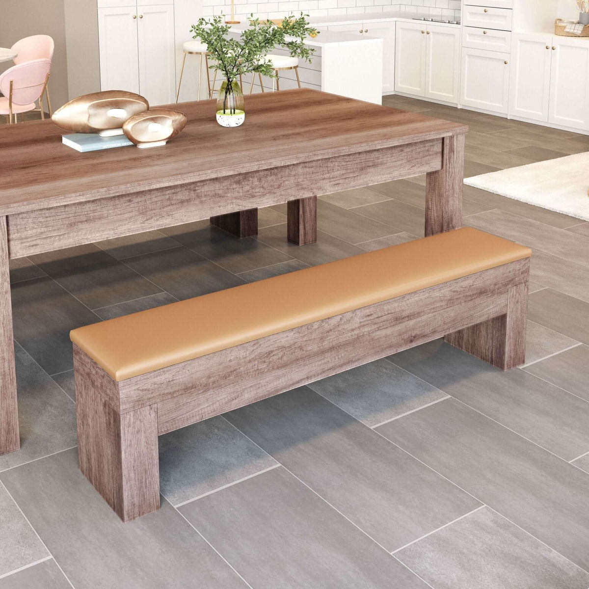 Bonker Multifunctional Storage Wood Dining Bench (Set of 2) - Revel Sofa 