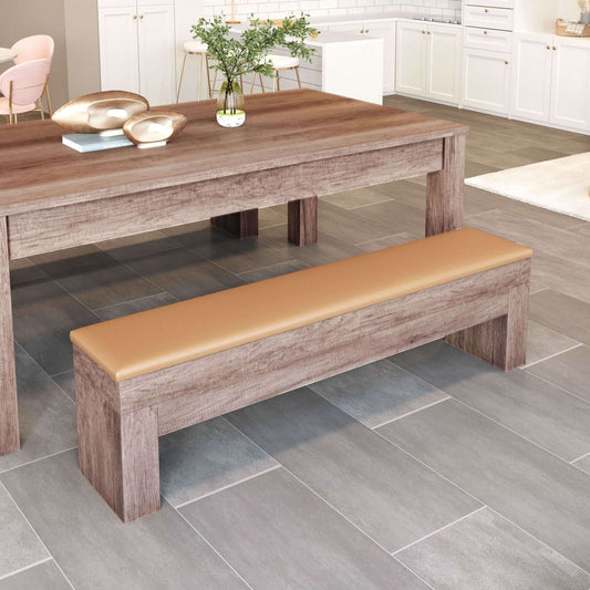 Bonker Multifunctional Storage Wood Dining Bench (Set of 2) - Revel Sofa