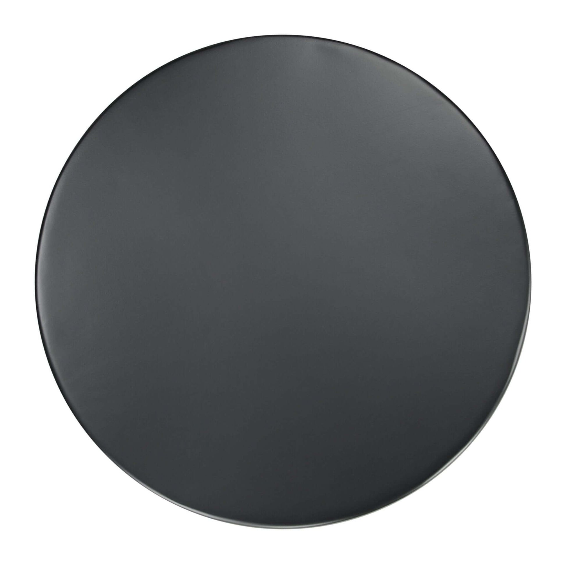 Busan Iron Round Side Table in Black - Revel Sofa 