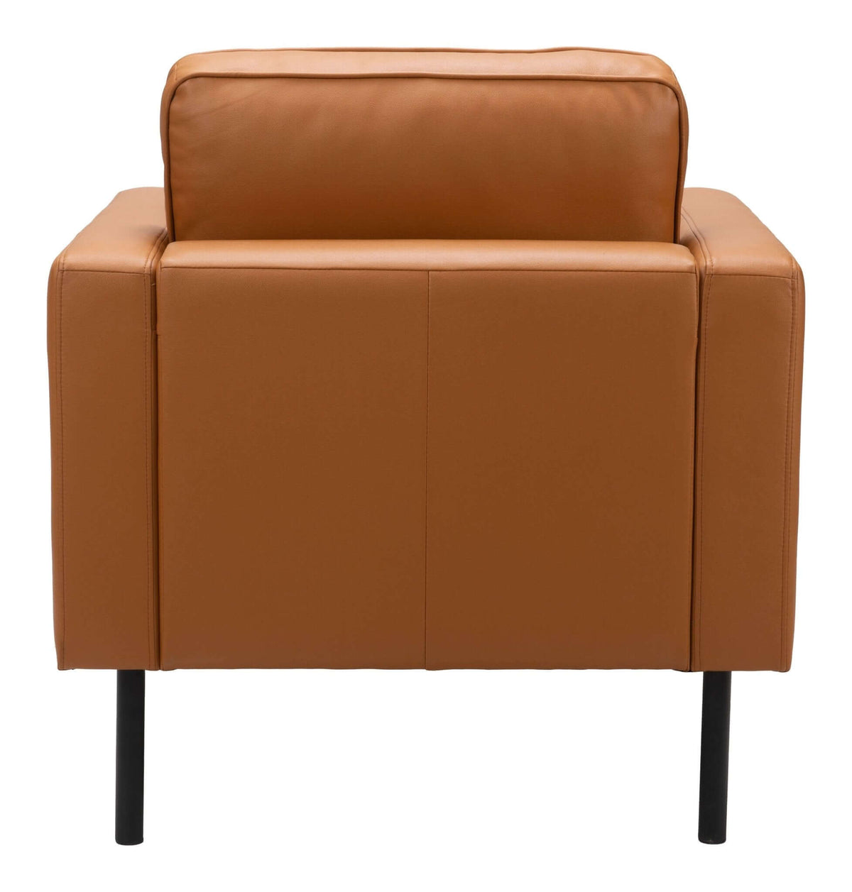 Decade MCM Faux Leather Accent Lounge Chair - Revel Sofa 