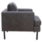 Decade MCM Faux Leather Accent Lounge Chair - Revel Sofa 