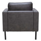 Decade MCM Faux Leather Accent Lounge Chair - Revel Sofa 