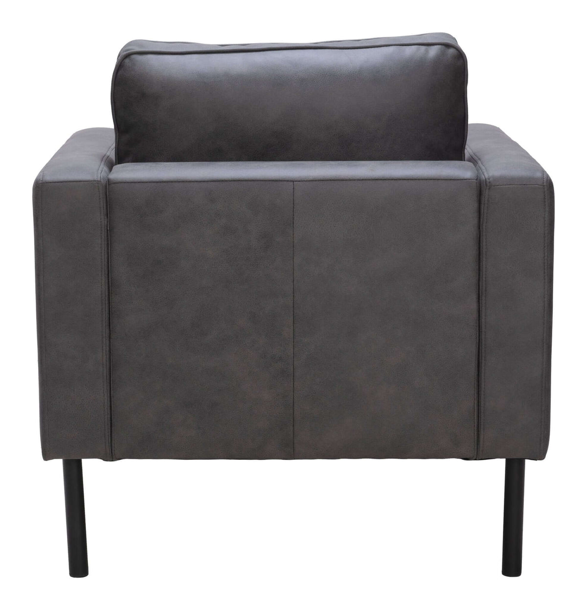 Decade MCM Faux Leather Accent Lounge Chair - Revel Sofa 