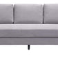 Divinity MCM Style Sofa Couch 79" (Gray or Brown) - Revel Sofa 