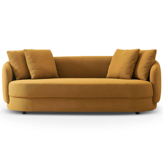 Dylan Modern Bohemian French Boucle Sofa Couch Loveseat 85" - Revel Sofa