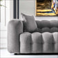 Eden Modern Glam Chesterfield Boucle Sofa 90" - Revel Sofa 