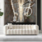Eden Modern Glam Chesterfield Boucle Sofa 90" - Revel Sofa 