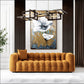 Eden Modern Glam Chesterfield Boucle Sofa 90" - Revel Sofa 