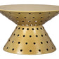Electron Retro Funky Coffee Table in Gold - Revel Sofa 