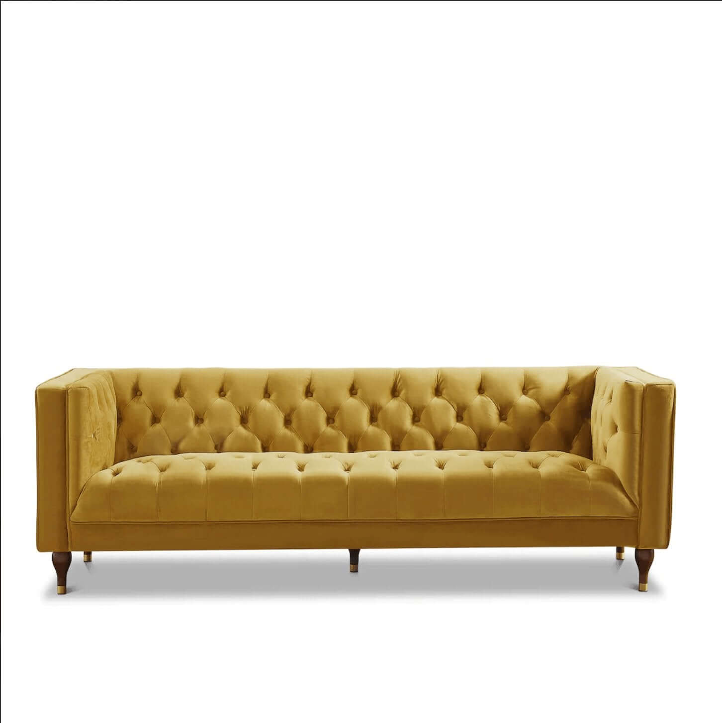 Evelyn MCM Tufted Chesterfield Sofa 88" - Revel Sofa 