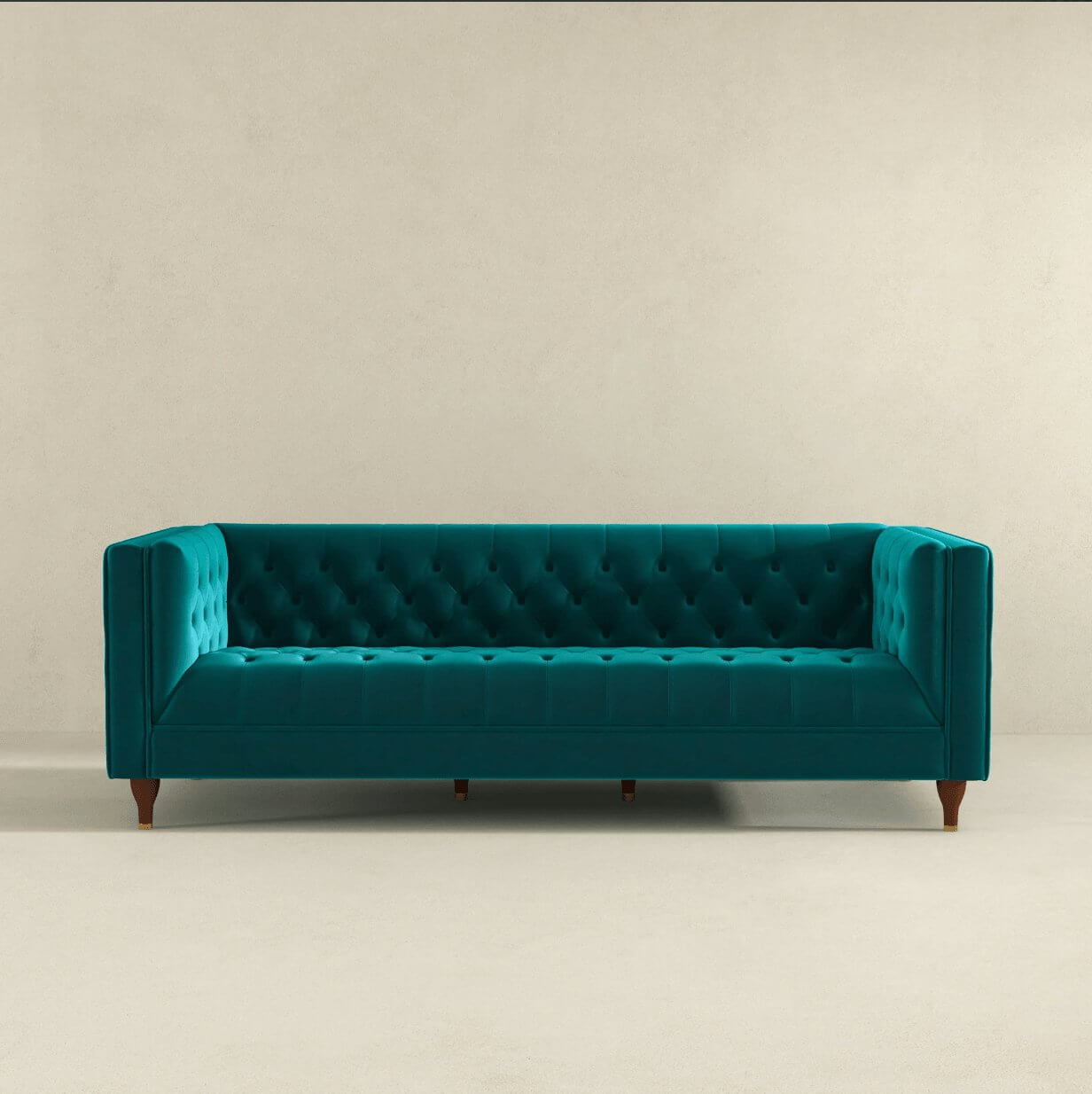 Evelyn MCM Tufted Chesterfield Sofa 88" - Revel Sofa 