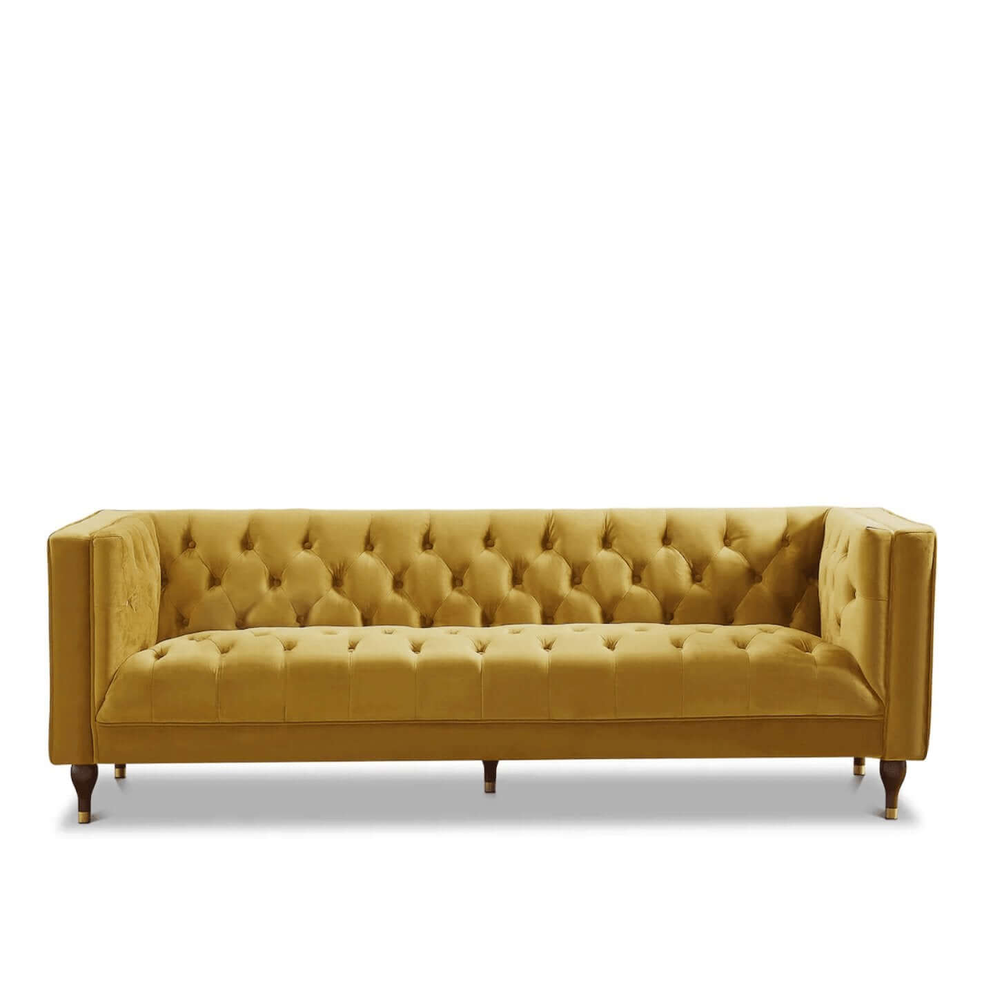 Evelyn MCM Tufted Chesterfield Sofa 88" - Revel Sofa 