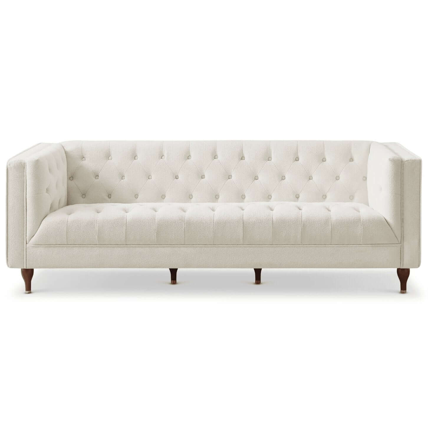 Evelyn MCM Tufted Chesterfield Sofa 88" - Revel Sofa 