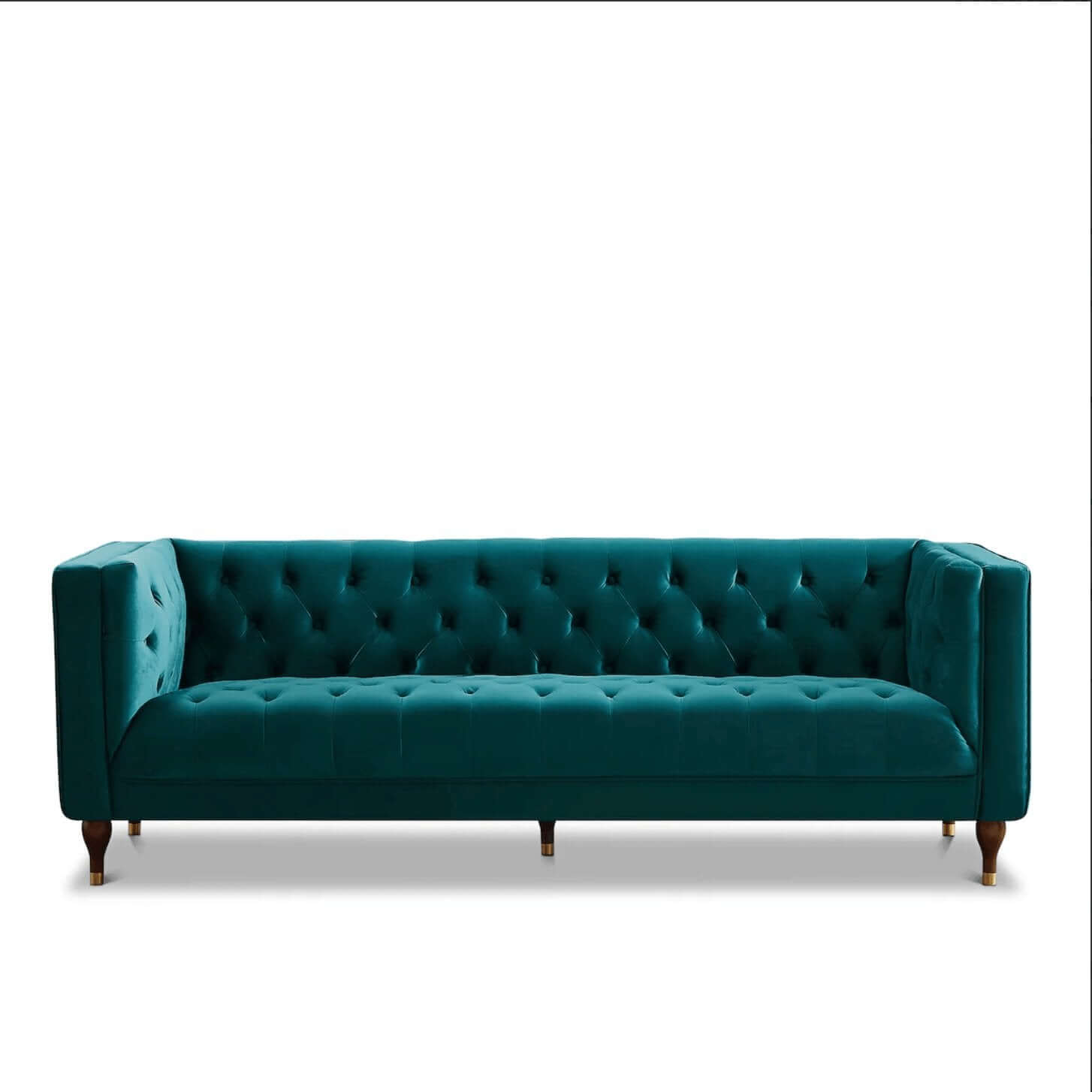 Evelyn MCM Tufted Chesterfield Sofa 88" - Revel Sofa 