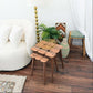Hilson MCM Style Wood Nesting End Accent Tables (3pc.) - Revel Sofa 