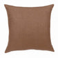 Linen Zippered Pillow in Variety of Solid Colors - 20" X 20"