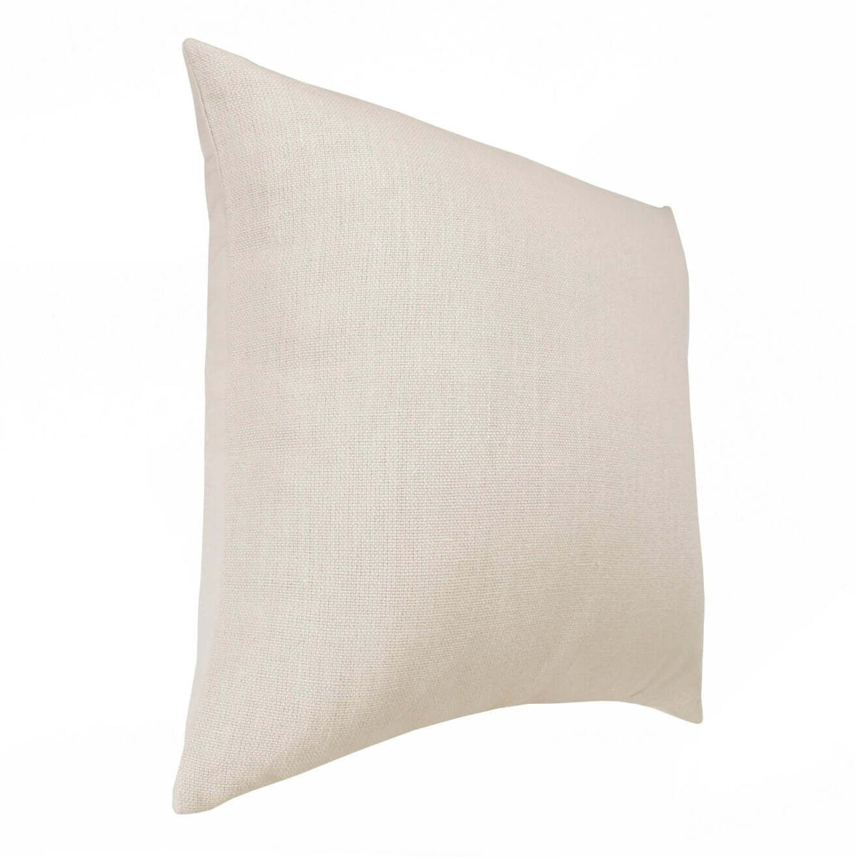 Linen Zippered Pillow in Variety of Solid Colors - 20" X 20"