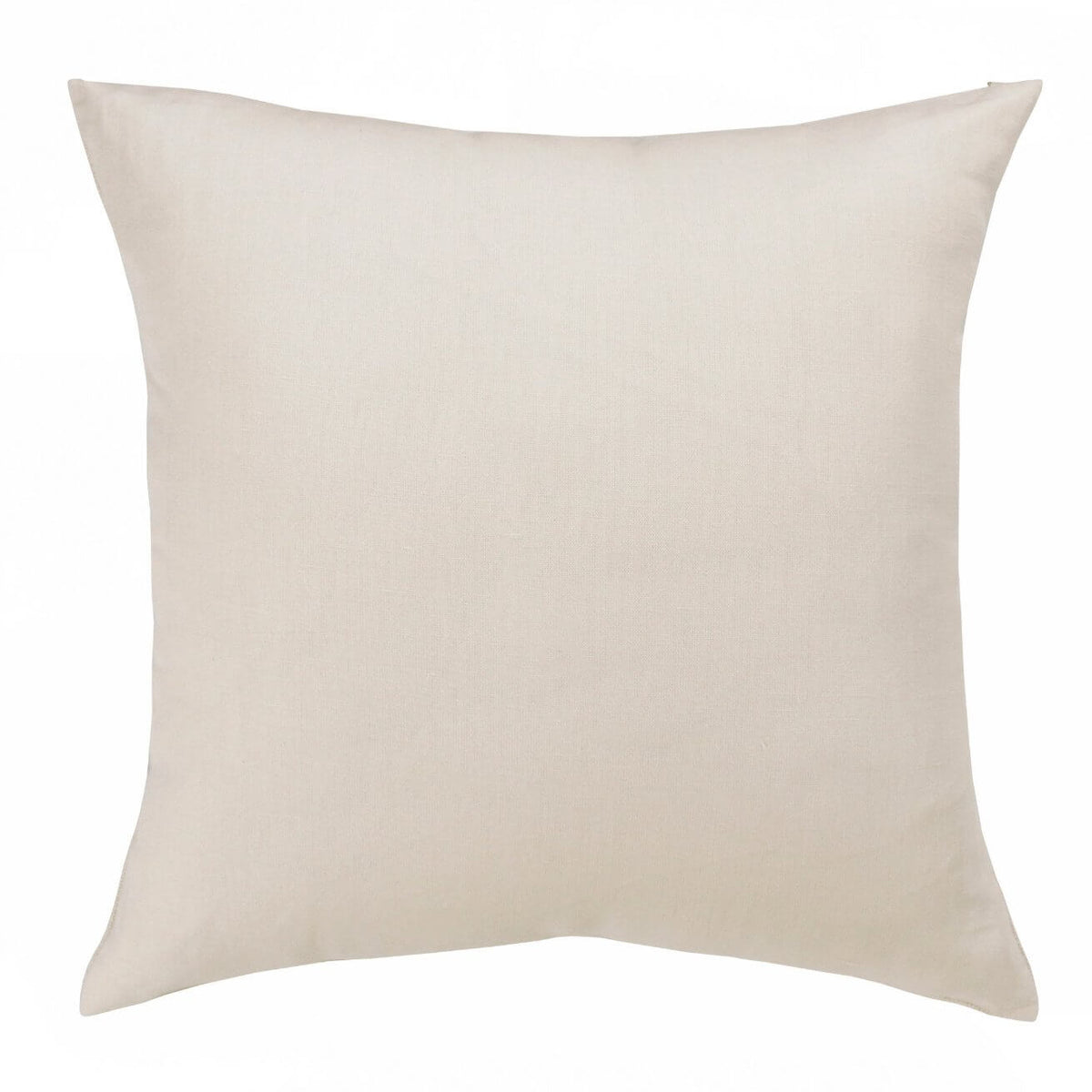 Linen Zippered Pillow in Variety of Solid Colors - 20" X 20"