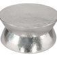 Madryn Metal Round Coffee Table in Sleek Silver - Revel Sofa 