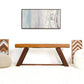 Marley MCM Genuine Leather Wood Bench - Revel Sofa 
