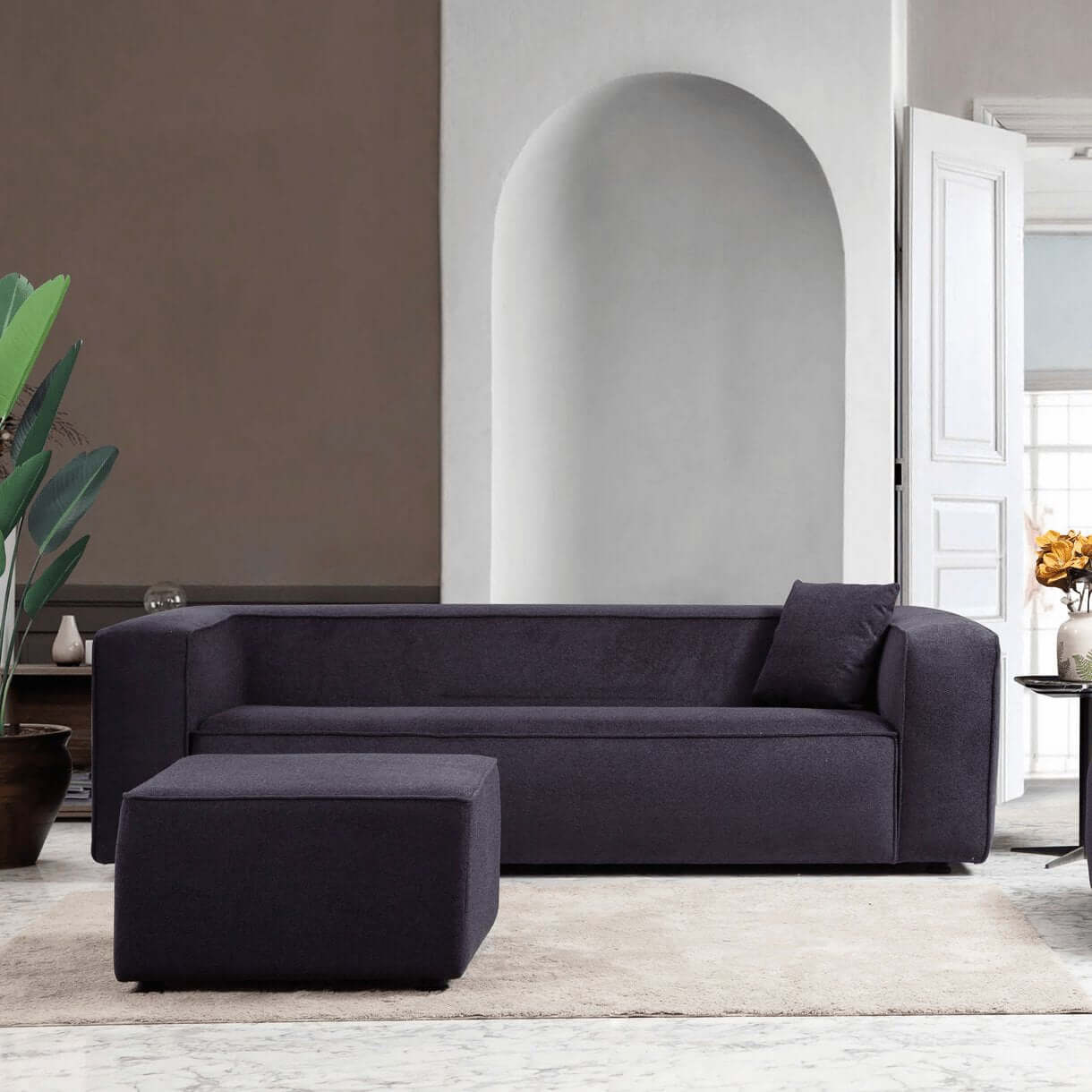 'Marshall' Modern Contemporary Boucle Sofa Couch