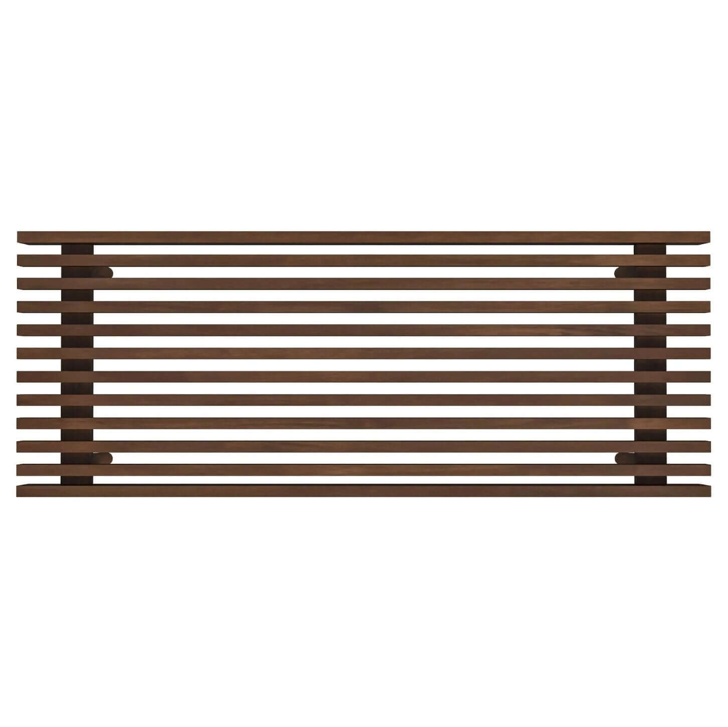 Mia MCM Style Slated Solid Wood Bench 47” - Revel Sofa 
