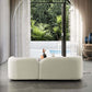 Donna Modern Minimalist Boucle Sofa Couch 93" (Variety of Colors) - Revel Sofa 