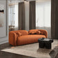 Donna Modern Minimalist Boucle Sofa Couch 93" (Variety of Colors) - Revel Sofa 