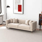 Edward MCM Elegant Tufted Velvet Sofa 90" - Revel Sofa 