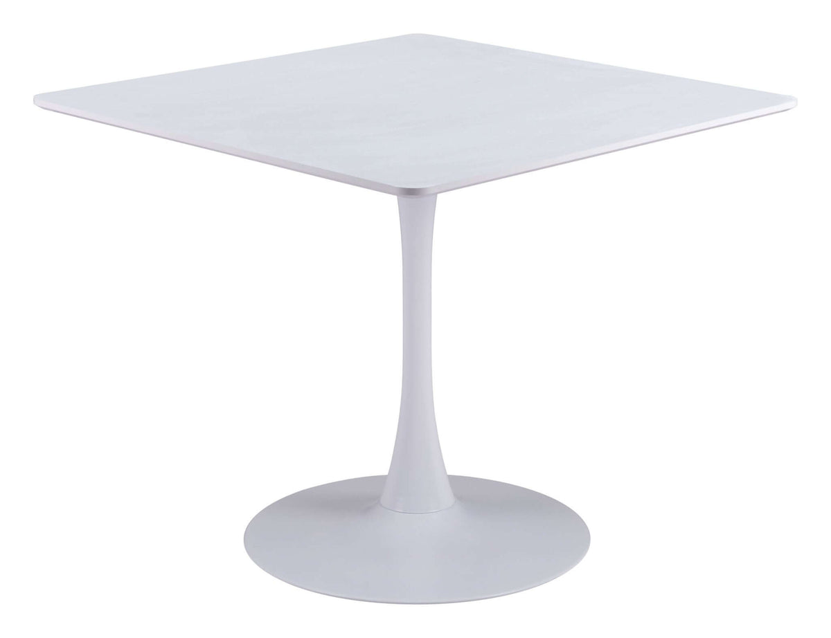 Molly Sleek Square Top Dining Table (Various Color Options) - Revel Sofa 