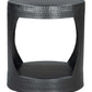 Nuuk Cylindrical Iron Side End Table in Black - Revel Sofa 