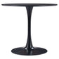 Opus Round Top Dining Table in Variety of Colors - Revel Sofa 