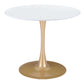 Opus Round Top Dining Table in Variety of Colors - Revel Sofa 