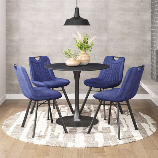 Opus Round Top Dining Table in Variety of Colors - Revel Sofa