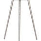 Politik Modern Silver Metallic End Side Table - Revel Sofa 