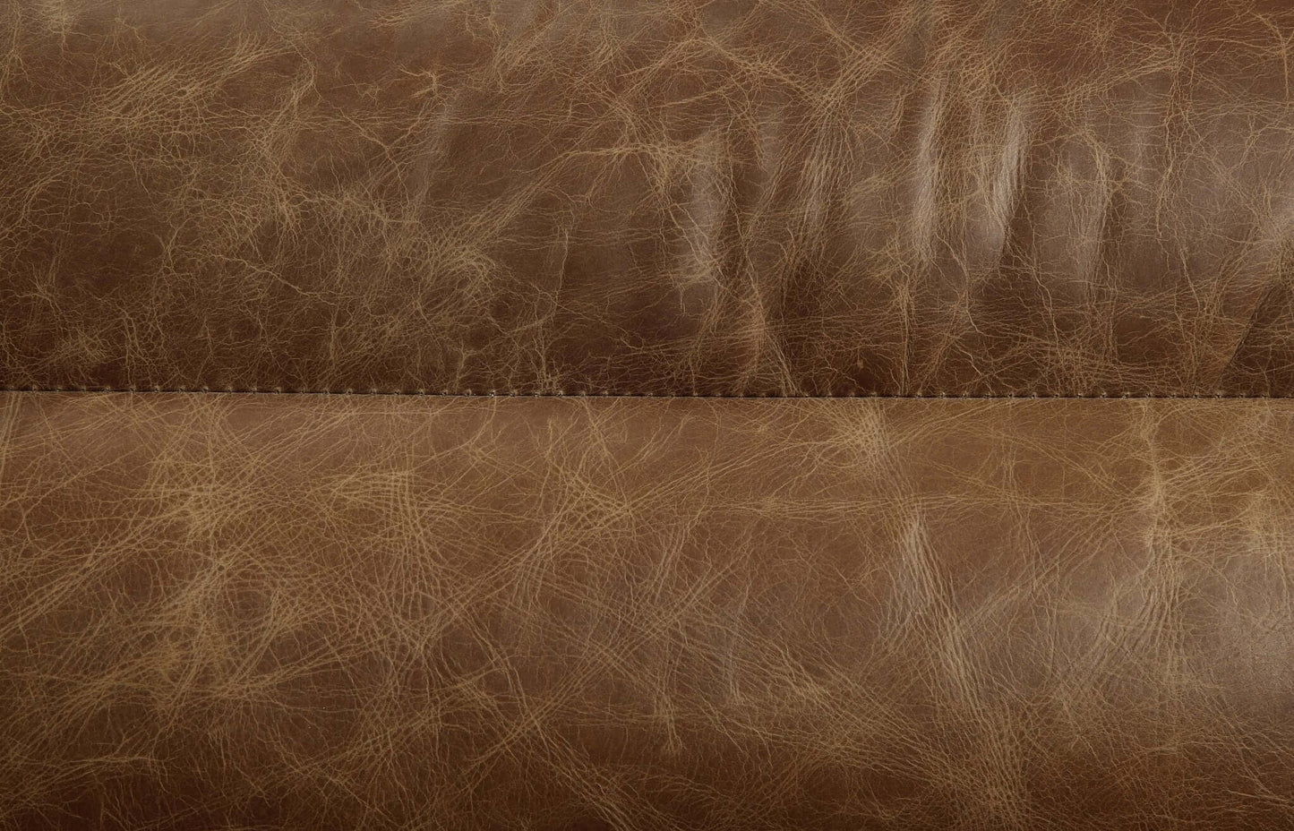Rafer Genuine Top-Grain Leather Sofa Couch 95” - Revel Sofa 