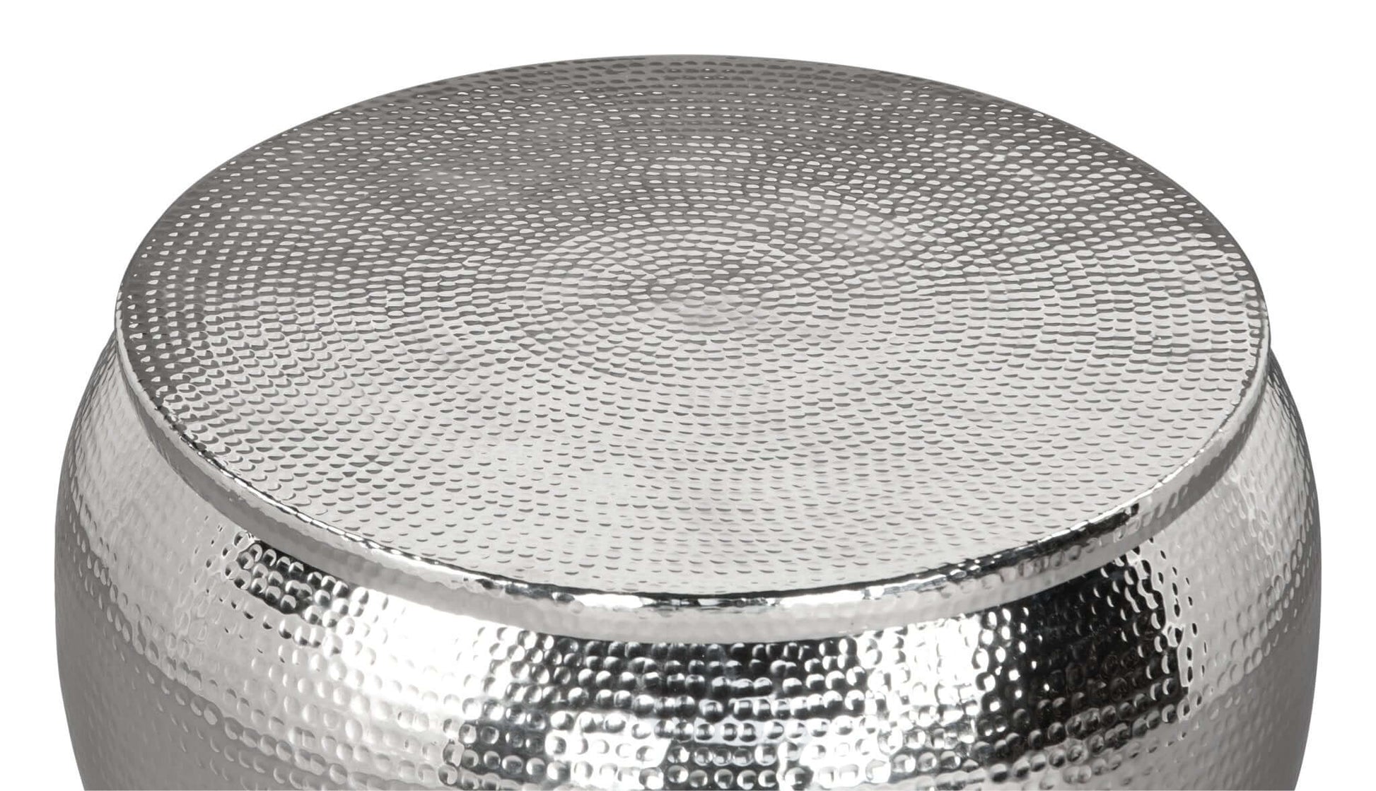 Solo Metallic Round Coffee Center Table With Storage - Revel Sofa 