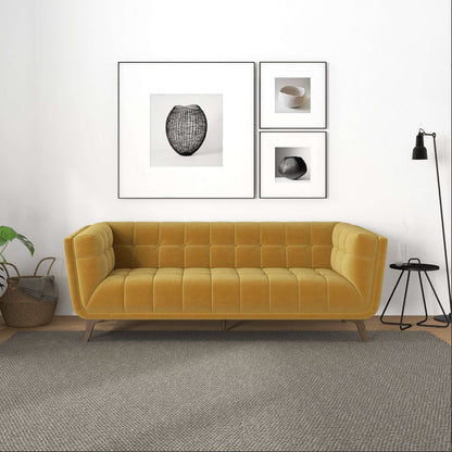 Addison MCM Styled Tufted Sofa Couch 86” - Revel Sofa 