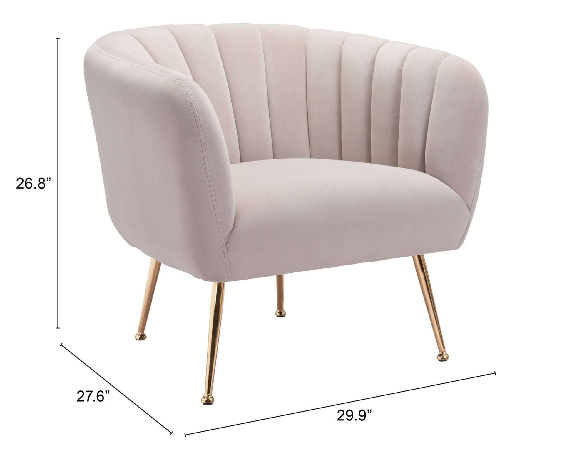 Deco Accent Chair: Embrace Art Deco Grandeur - Revel Sofa 