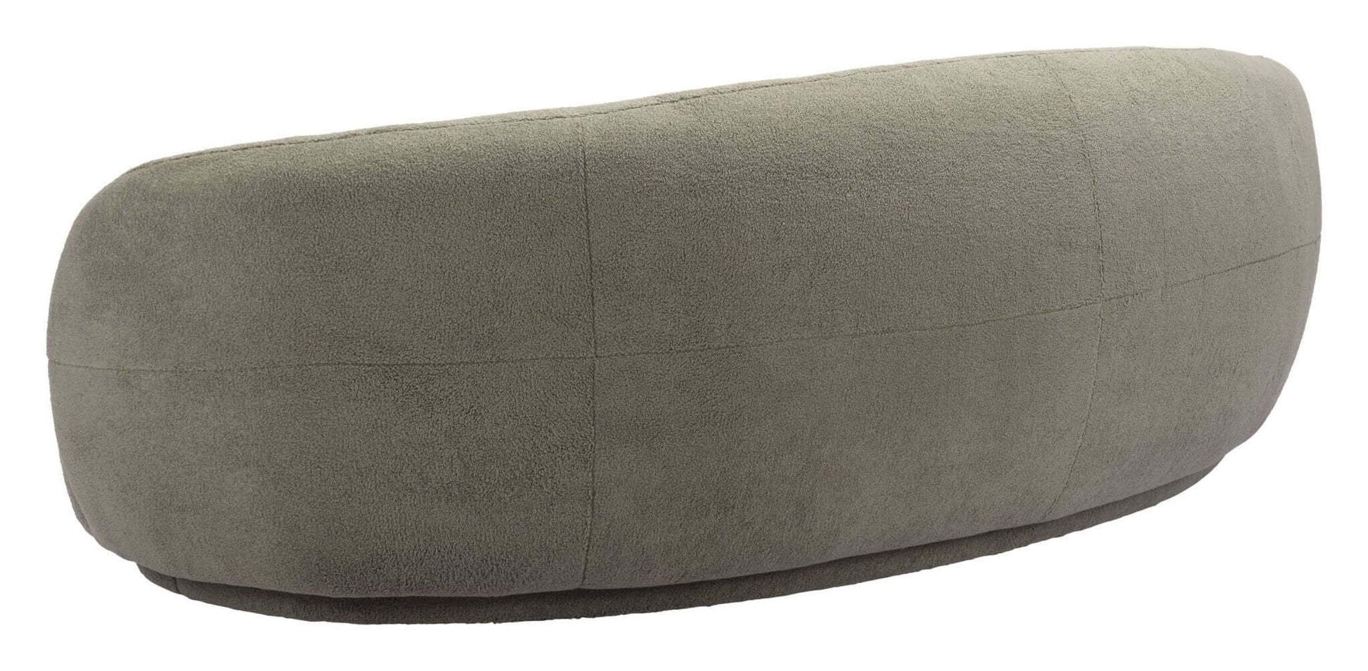 Tibet Modern Curvy Boucle Sofa 92” - Revel Sofa 